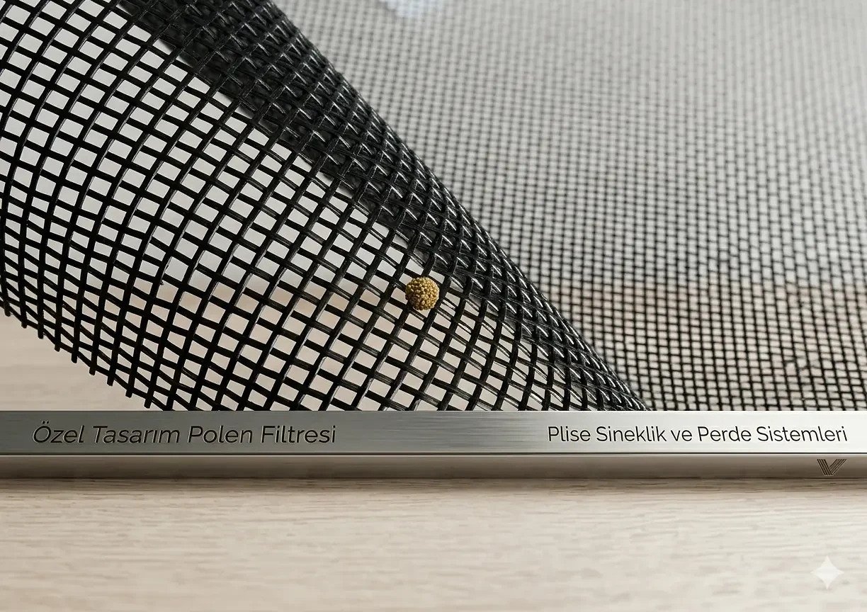 Pet and Pollen Protection Pleated Mesh